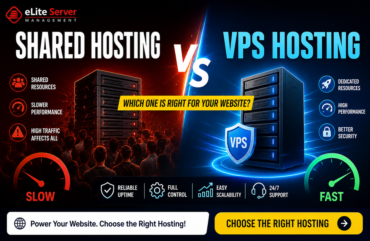Shared Hosting vs VPS Hosting: Which One Is Right for Your Website?