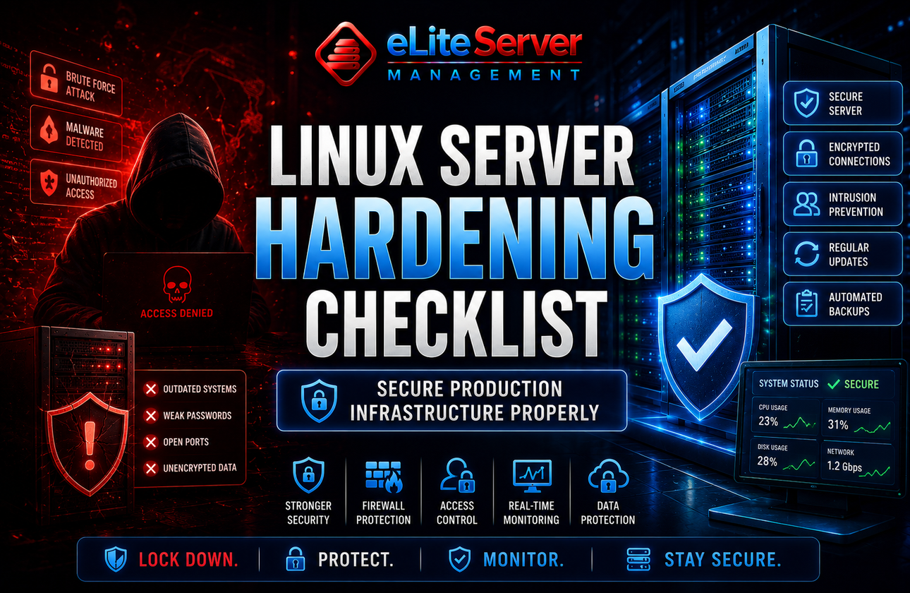 Linux Server Hardening Checklist: How to Secure Production Infrastructure Properly