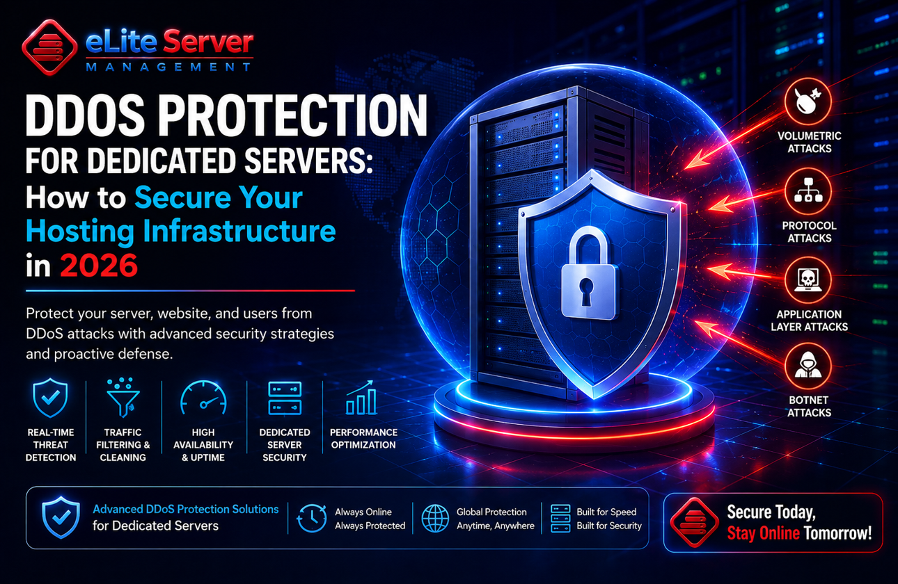 DDoS Protection for Dedicated Servers: How to Secure Your Hosting Infrastructure in 2026