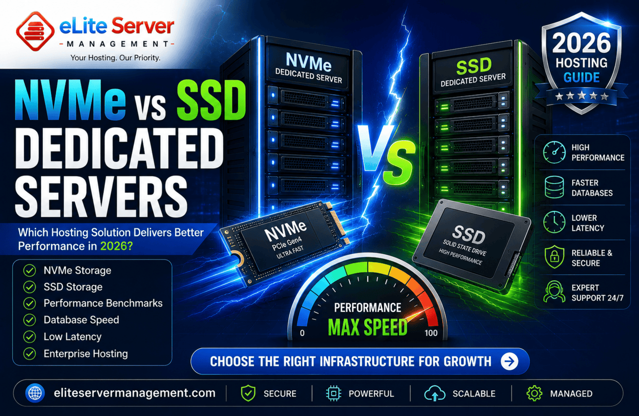 NVMe Dedicated Servers vs SSD Dedicated Servers: Which Hosting Solution Is Right for Your Business in 2026?