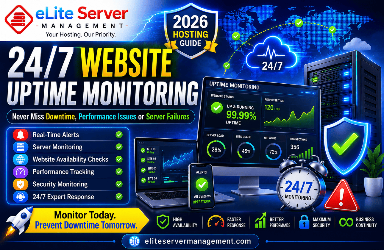 Website Uptime Monitoring: Why Every Business Website Needs 24/7 Monitoring in 2026