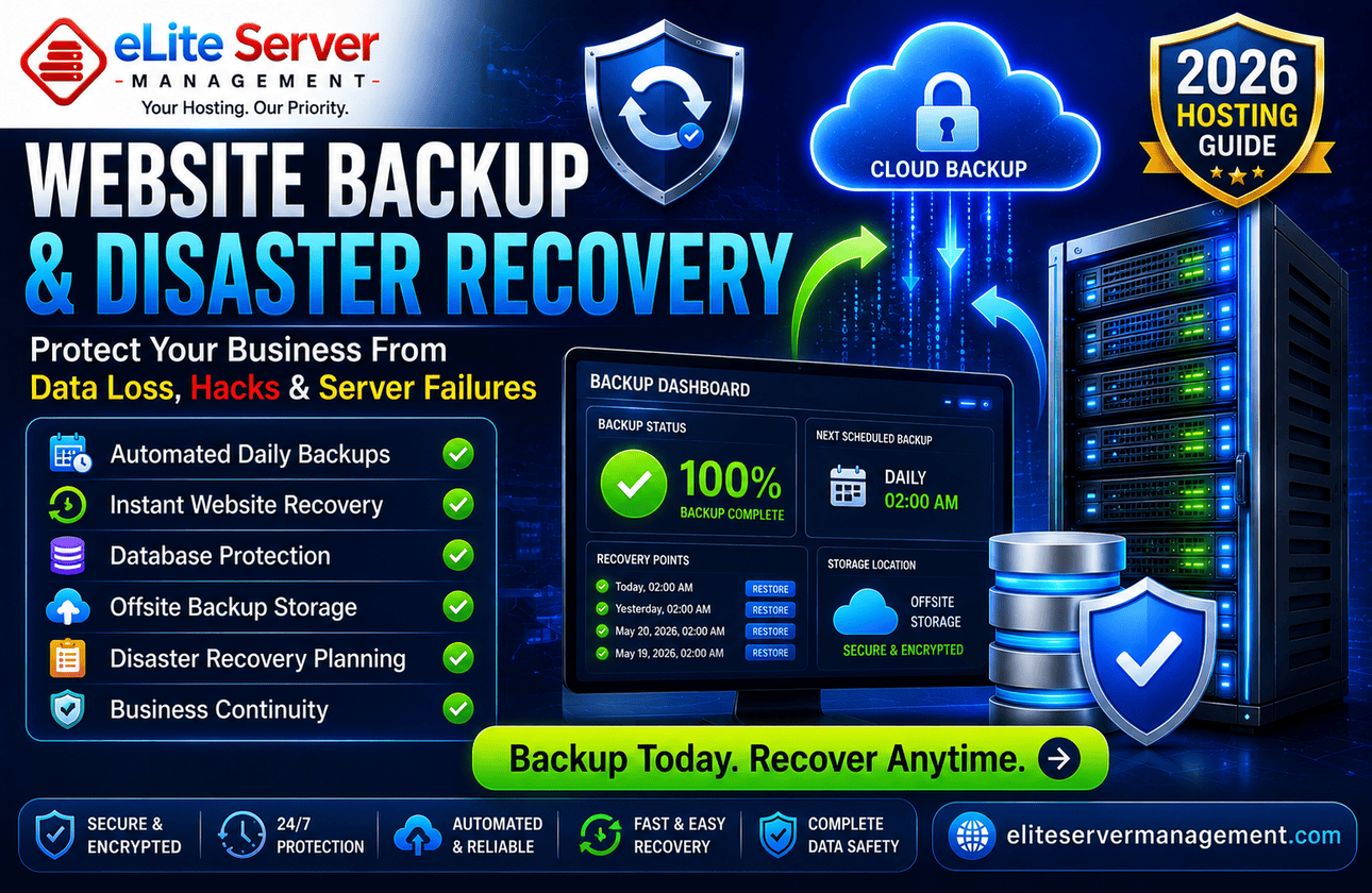 Website Backup Services: Why Every Business Needs Automated Backup and Disaster Recovery in 2026