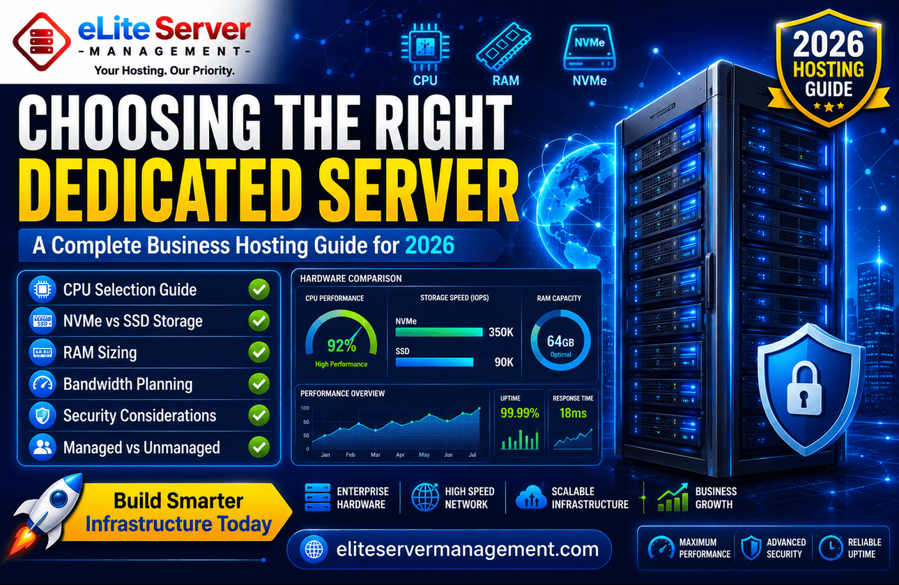 How to Choose the Right Dedicated Server for Your Business in 2026