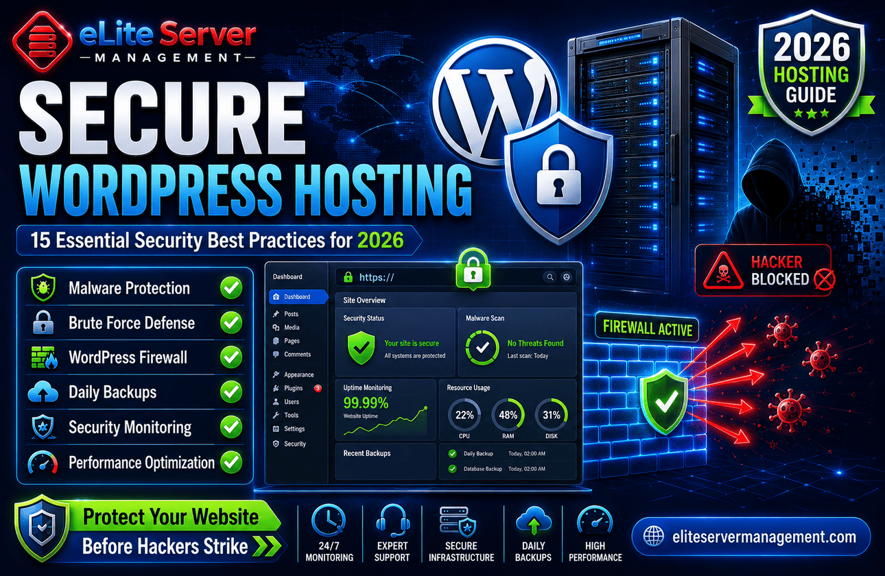How to Secure WordPress Hosting: 15 Essential Security Best Practices for 2026