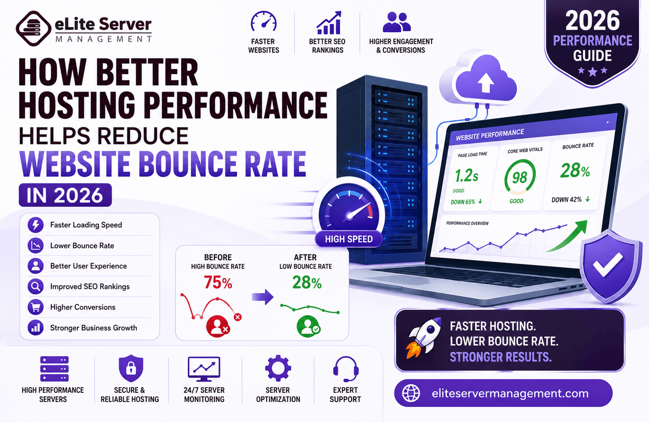How Better Hosting Performance Helps Reduce Website Bounce Rate in 2026